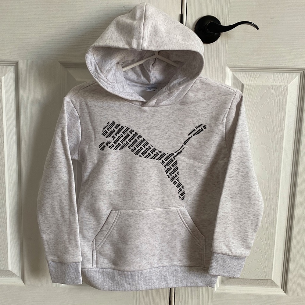 Puma Big Girls Fleece Hoodie ~ Size: Small (7-8)
